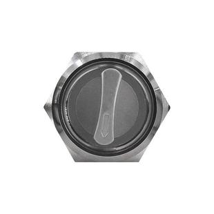 16mm19mm22mm金属不锈钢防水按钮旋钮 三档旋钮选择开关 两档