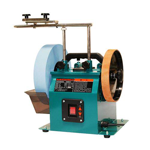 低速循环水冷磨刀机商用定角水磨砂轮机万能全自动电动磨刀器专业