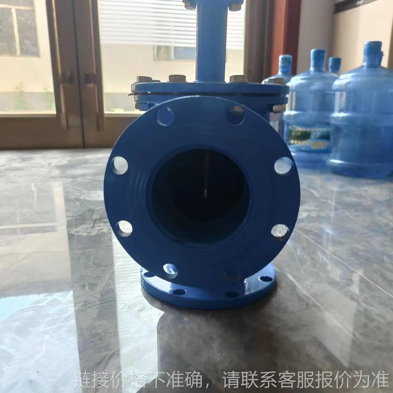 SD44X手动排泥阀排除池底沙污物快开直通式手轮开关排泥阀