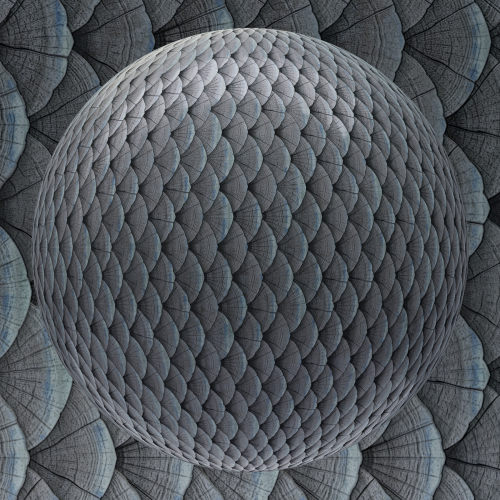 Substance Designer风格化鱼鳞片材质sd源文件游戏纹理贴图sbs