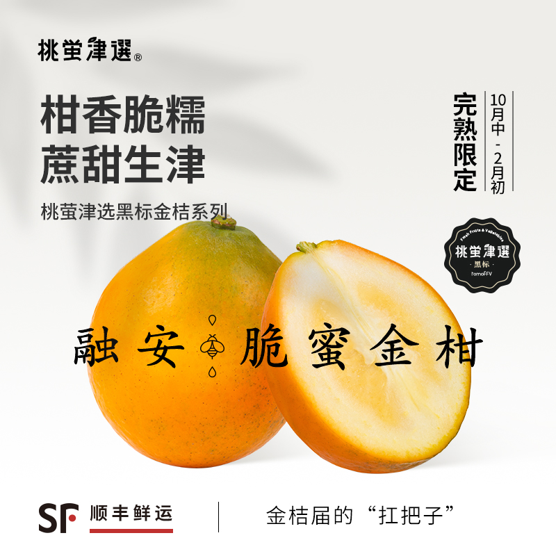 正宗脆蜜金柑优种！融安核心区产