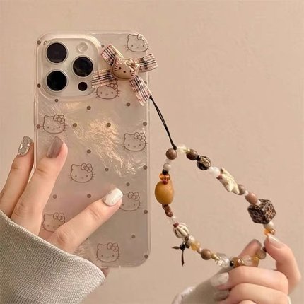 波点卡通猫适用于oppo findx9手机壳x8prox7/reno14pro/13/12女K12S/11/10软A5A6proA3新款ace2羽纱保护套