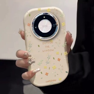 K11 火翔满屏碎花适用于OPPOrealme真我14pro 6seGT8prok12x新款 11neo7x 109全包V50镜框保护套 13手机壳15