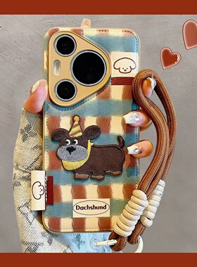 火翔线条小狗适用于vivox300手机壳x200prominix100保护套s50s30/20pro19/18iqoo15neo10/9pros/z10turbo气垫