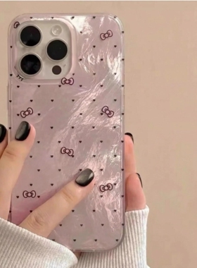 立体波点小猫适用于oppo reno15pro手机壳14/13/12女reno11pro/10/9/8pro+保护套reno6/5k4se新款reno7se羽纱