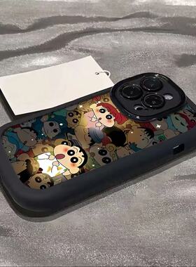 炫酷发光小新适用于华为荣耀500pro手机壳荣耀400300/100/90GT全包magic8/7女X70/60i50畅玩70plus泡芙保护套