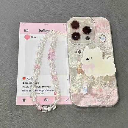 渐变可爱动物适用于oppo reno14pro手机壳13/12女reno11pro/10/9/8pro+保护套reno6/5k/4se新款reno7se羽纱