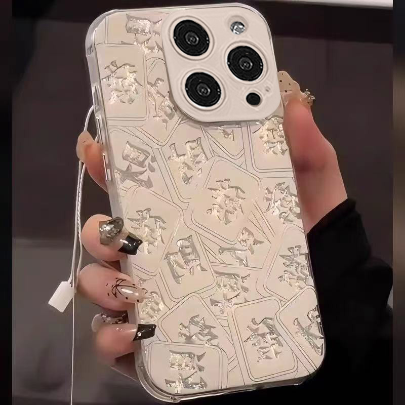 发财闪粉羽纱适用于魅族21note手机壳魅族20pro保护套新款魅族18spro女魅族18pro个性21pro高级感18pro羽纱