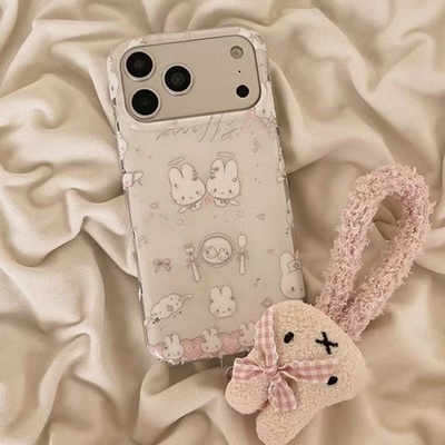 火翔白色小兔适用于vivoS50手机壳s30S20ProY500保护套X300X200PROmini女X100Ultra新S19/18/17防摔Y78X90IMD