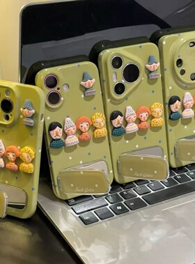 火翔立体公仔适用于oppo reno15pro手机壳reno14/reno13Reno12/109/6/7se女r15标准保护套reno5/4/3女r17菲林