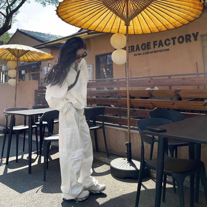 一整套春季穿搭独特绝美小套装女图片