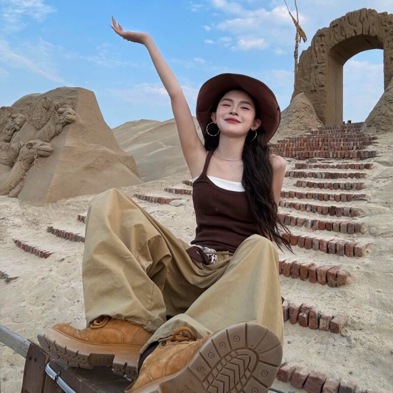 美拉德废土风沙漠穿搭套装2026夏