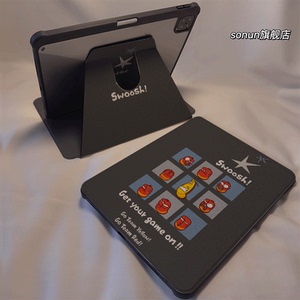 倚琪 虫子表情2025新款matepad12保护壳适用华为matepad air2透明7荣耀平板V9pro带旋转V8卡通magic硅胶套se6