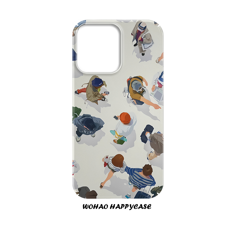 苹果小米华为菲林壳简约防摔小众