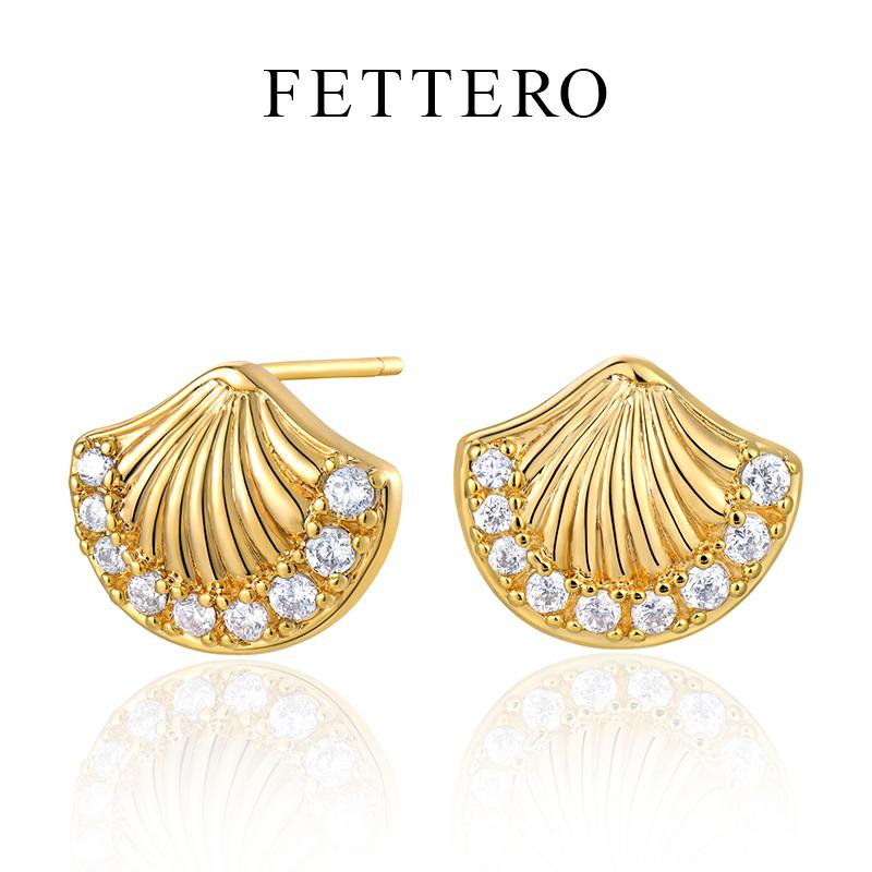 气质爆款小众设计感耳饰纯银高级