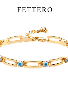 高定设计手链fettero铜合金小众