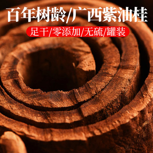百年特大油桂广西肉桂皮足干企边桂清化高山紫油桂中药材非越南