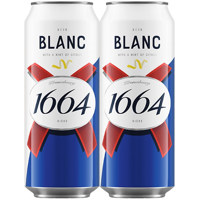 法式1664啤酒500ml*12罐