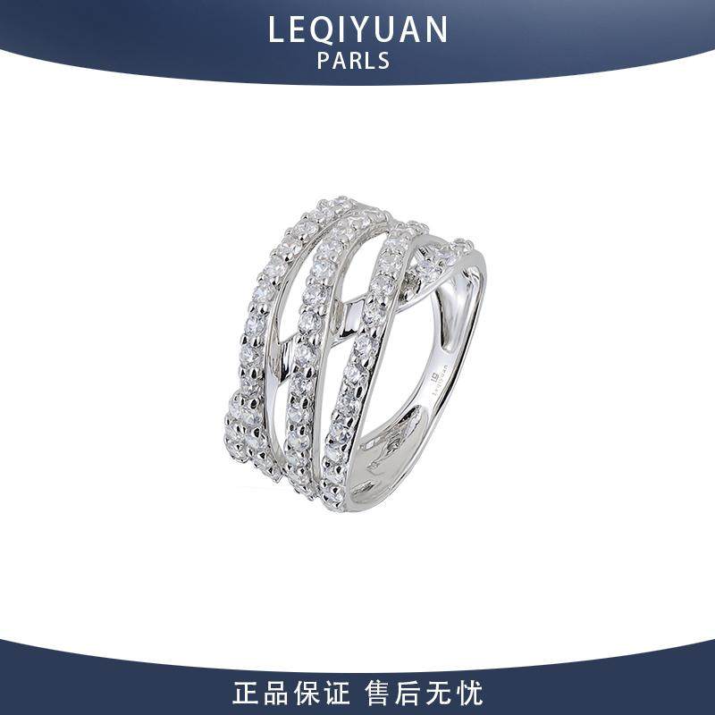 leqiyuan满钻交叉戒指女轻奢小众法式原创设计感叉分戒指,饰品/流行首饰/时尚饰品新,银饰戒指,淘宝优惠券,粉丝福利购,淘宝优惠卷