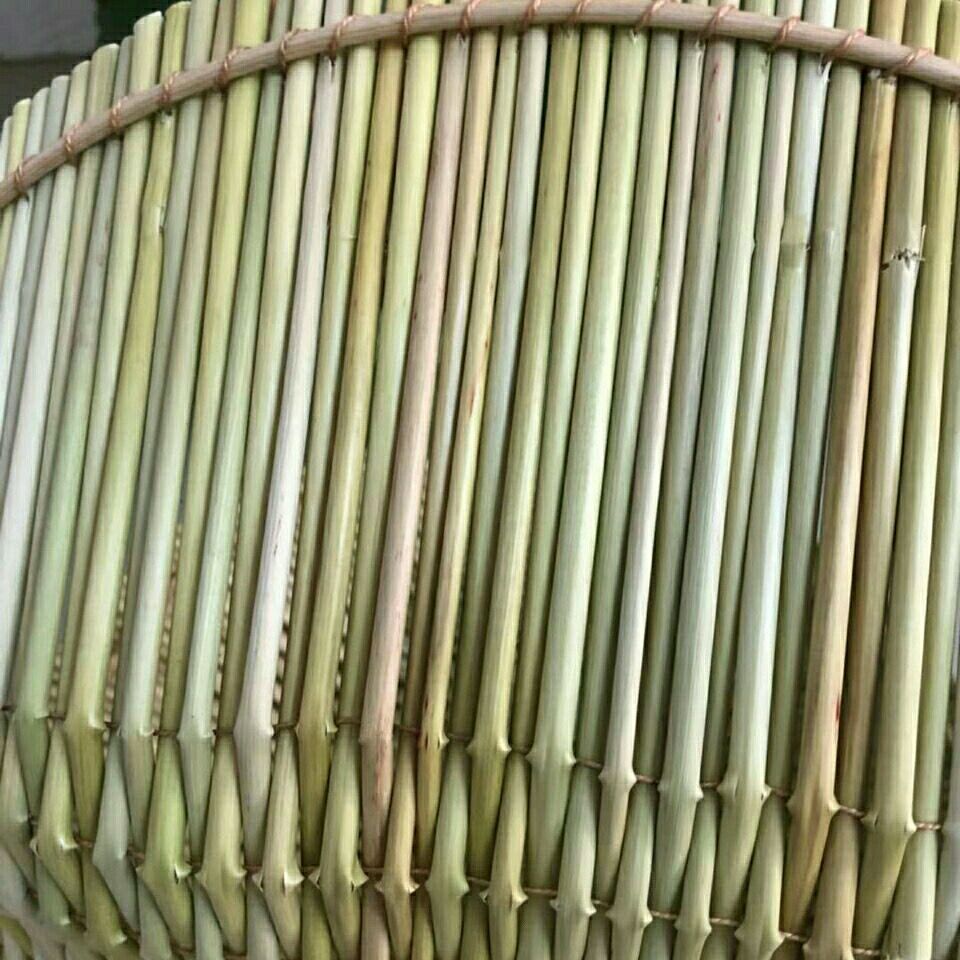 新品农家天然手工高粱杆浅子馒头筐水果蔬菜收纳筐淋水篮厨房家用