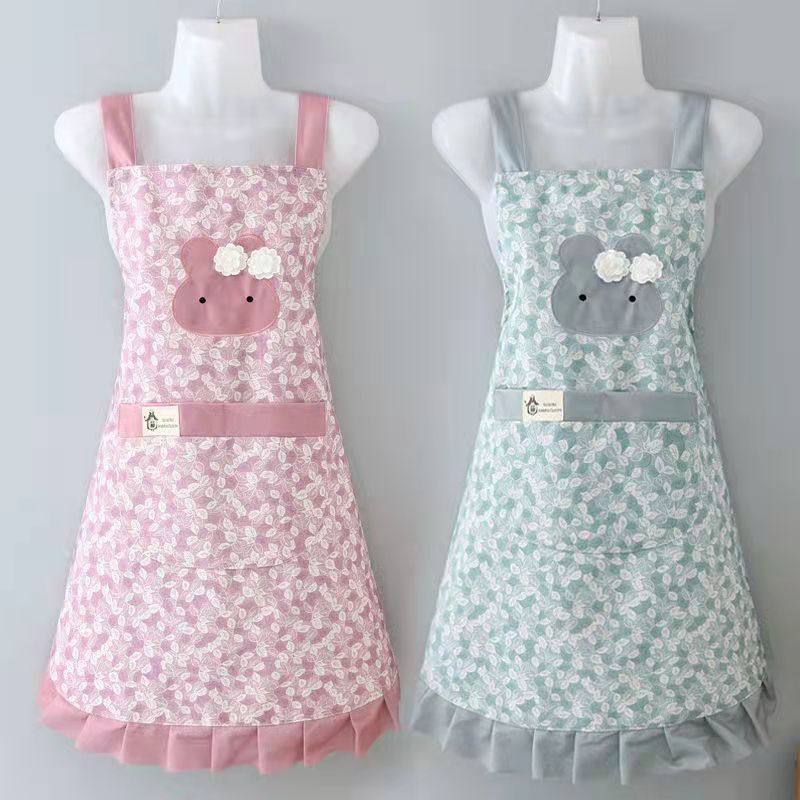 纯棉围裙女时尚透气帆布罩衣餐厅男女上班工作服厨房家用围腰裙,家庭/个人清洁工具,围裙套装,淘宝优惠券,粉丝福利购,淘宝优惠卷