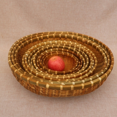 水果篮淘米篮竹编簸箕竹编簸箕