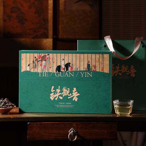 茶叶Tieguanyin Oolong Tea铁观音安溪高山茶浓香乌龙茶兰花香