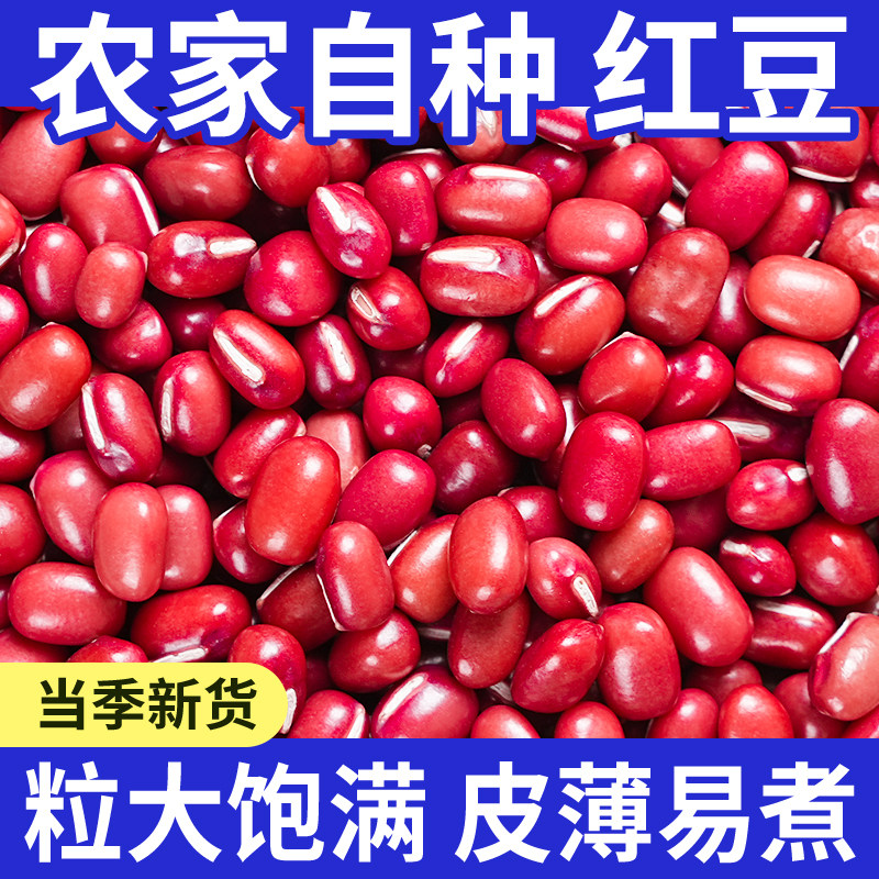 新货东北红小豆新红豆农家自产五谷养胃优质杂粮高出沙多规格可选