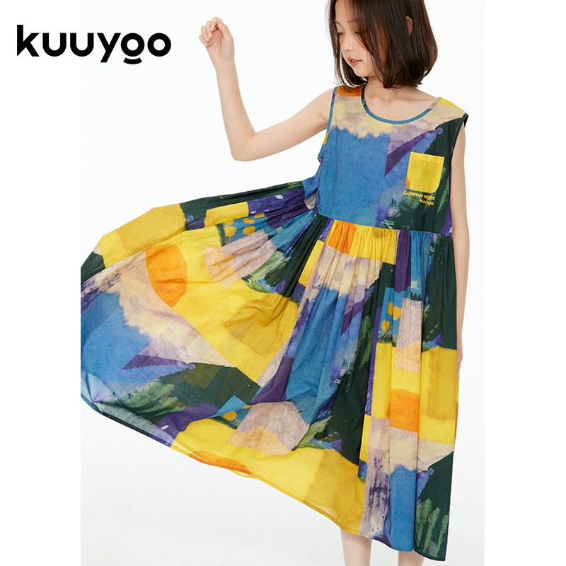 轻薄连衣裙summer女童