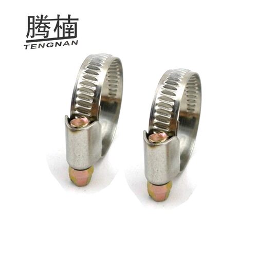 腾楠201不锈钢德式喉箍卡箍十字半钢镀锌抱箍汽车管夹水管管箍9mm