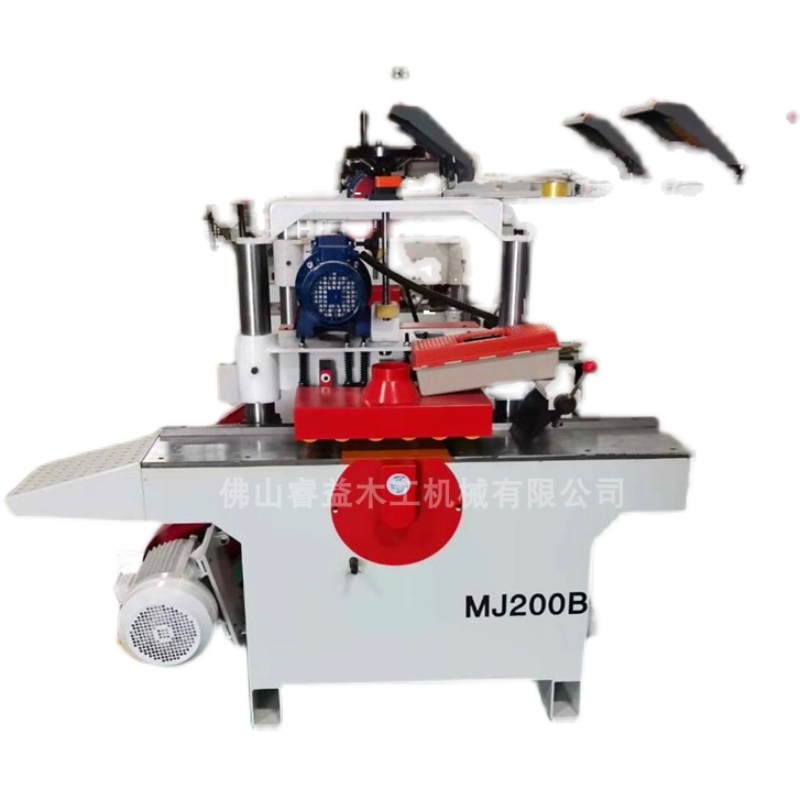木工机械多片锯重型实木分条机木方开料锯高速细木板分割机MJ200B