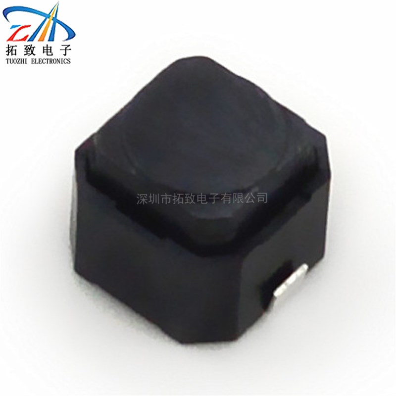无声按钮开关6x6x5无声轻触/按键/硅胶开关贴片式6*6*5