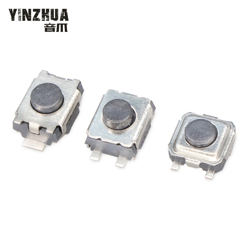 轻触开关4脚贴片2脚侧按电路板按键小型微动电子小开关龟按钮触摸