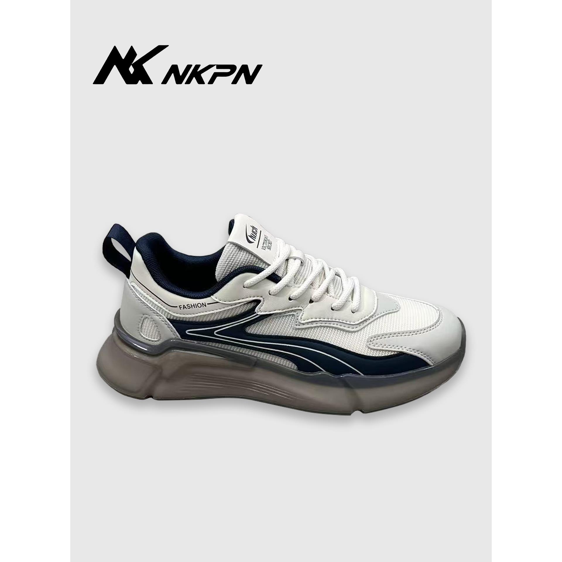 网面男鞋2025新款秋季韩版百搭透气弹力休闲轻便减震运动跑步鞋子