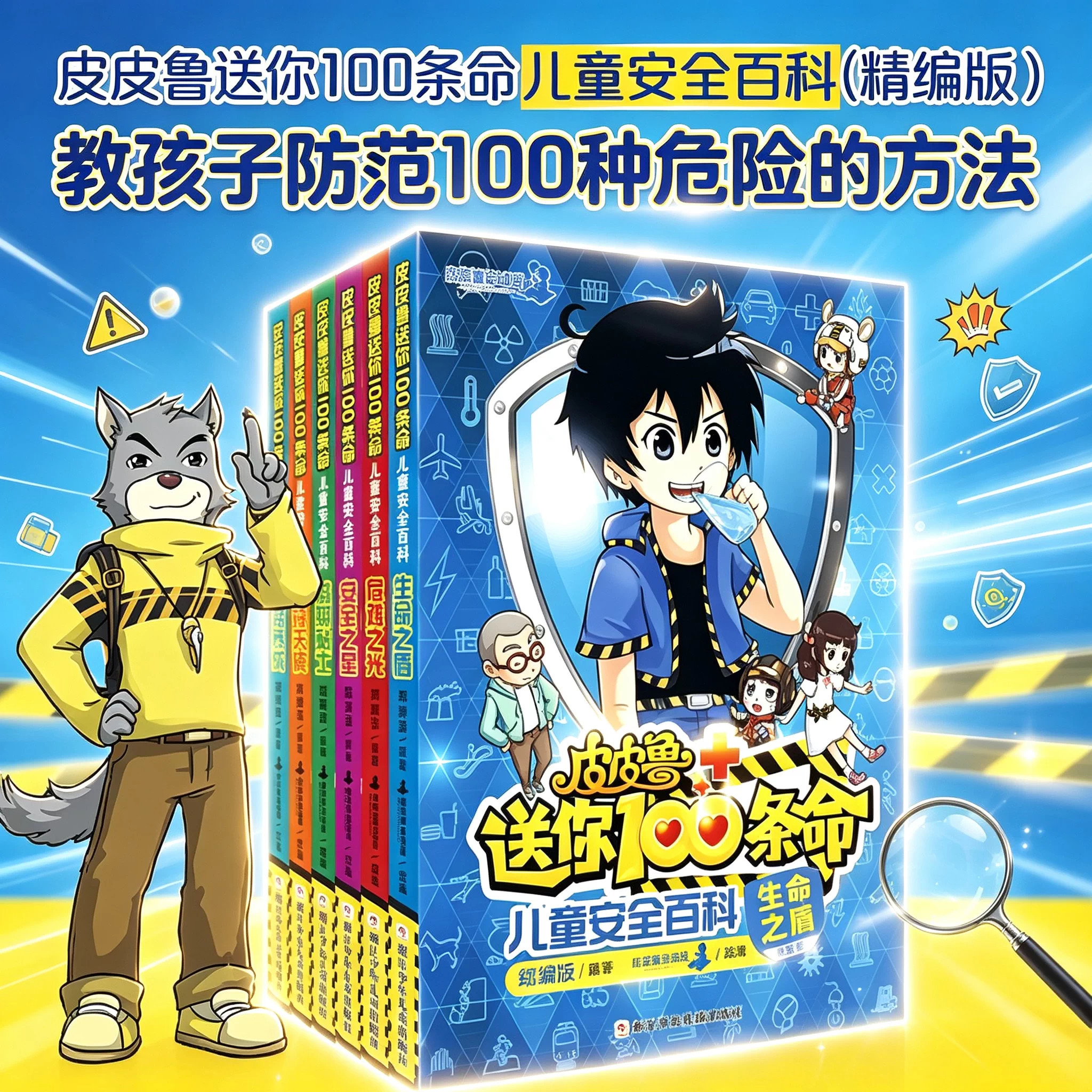 皮皮鲁送你100条命儿童安全百科