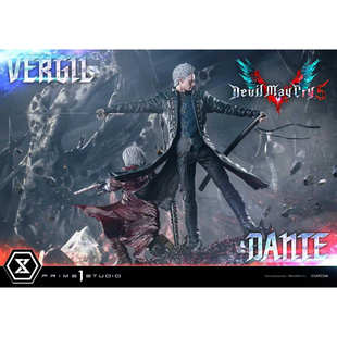 【肥肥GK】鬼泣5 但丁与维吉尔 Prime 1工作室 1/6手办雕像模型