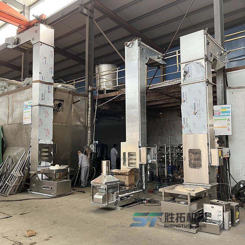 Z料型钢链式斗提升机粮食转斗料斗式输送SD-1000d机粉末颗粒不锈
