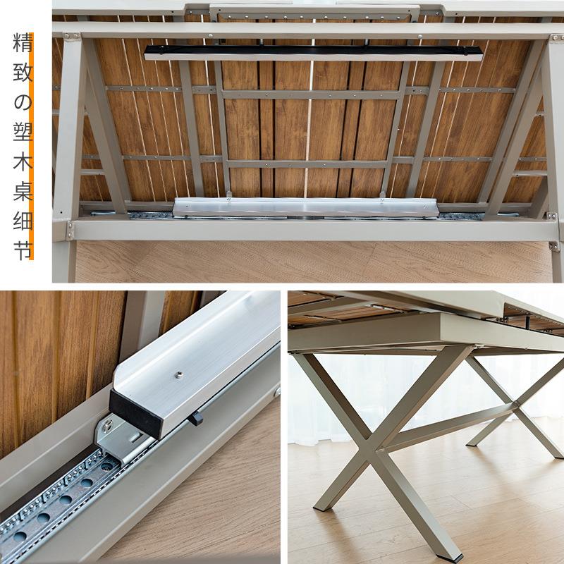 北欧户外桌椅花园塑民露宿台别墅餐木伸缩桌室外网红休闲桌铝合金