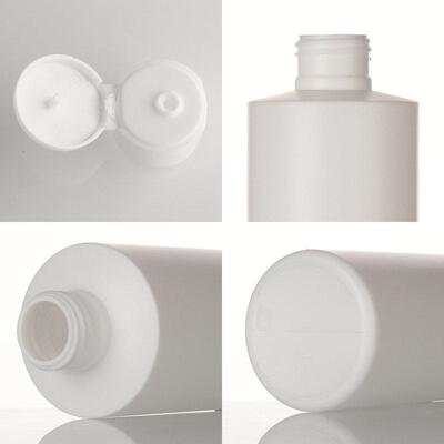 10平0ml 50 IQZ00ml塑2料5食品级白色肩翻盖挤压颜料样品分装