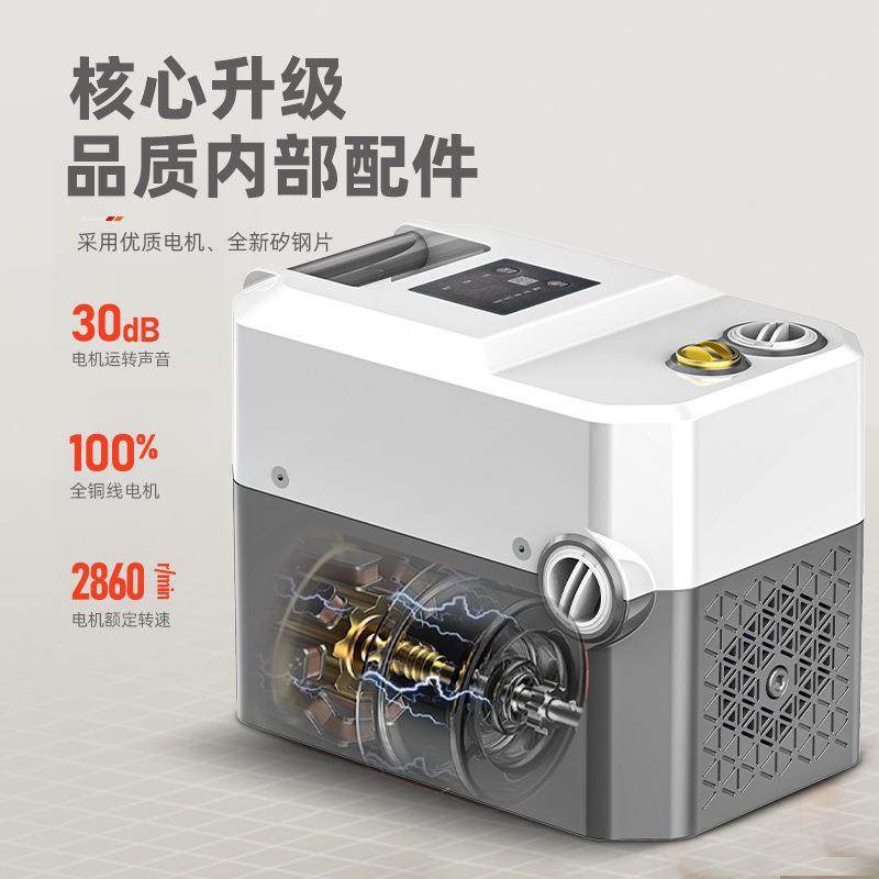 全自增压泵不锈钢抽全包式数显智泵能自吸热水器管动道220V水泵