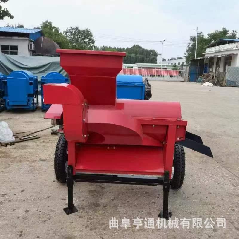 QPB15力柴油款玉米脱粒机干湿两用马玉脱米粒机移式苞动米打粒机