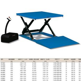 产电动升降台 剪升式 生超型电动低升降平台 液压降374平台