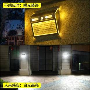 定制g太阳能灯人体感应户外s别围DS0138墙照明壁灯led庭院墅灯ola
