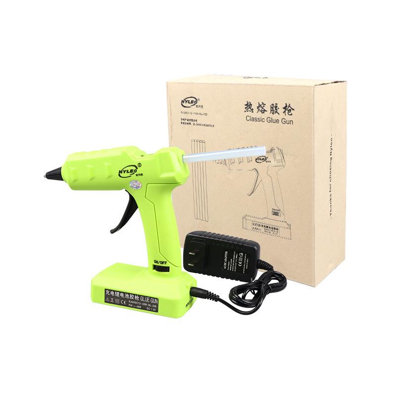 7MM或11MM用无电源线可反复充电无电源线锂电池热熔胶枪销售