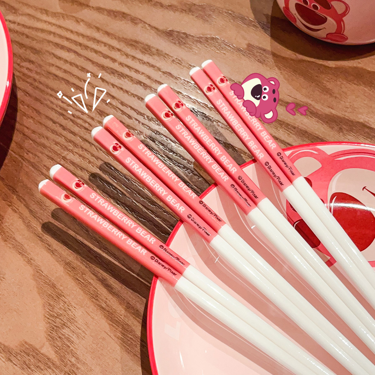 陶瓷筷子家用高档新款可爱儿童筷