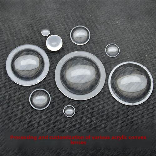 10/16/18/20/25/28/33/38/40.8/42/48/50mm光学玻璃聚焦凸透镜