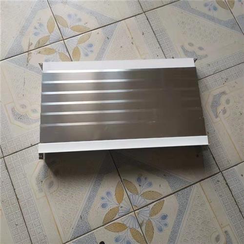 加工中心盔甲风琴防护罩数控机床风琴护板三面整体导轨铠甲钢板罩