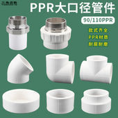 110PPR管件等径内丝外牙直接活接PPR弯头直接三通堵帽热熔接头