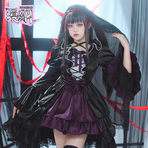 魔法少女小圆COS服晓美焰小洋裙