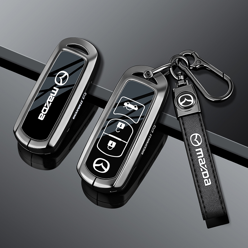 适用马自达钥匙套cx4车cx5昂克赛拉3阿特兹6全包睿翼7扣cx9壳男女